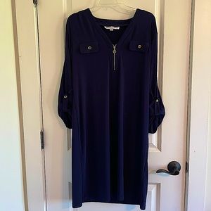 Emma & Michele Blue Dress